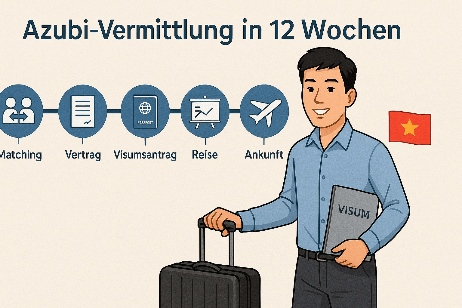 Wie du mit BICD in nur 12 Wochen einen Azubi aus Vietnam integrierst